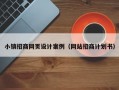小镇招商网页设计案例（网站招商计划书）