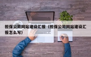 担保公司网站建设汇报（担保公司网站建设汇报怎么写）
